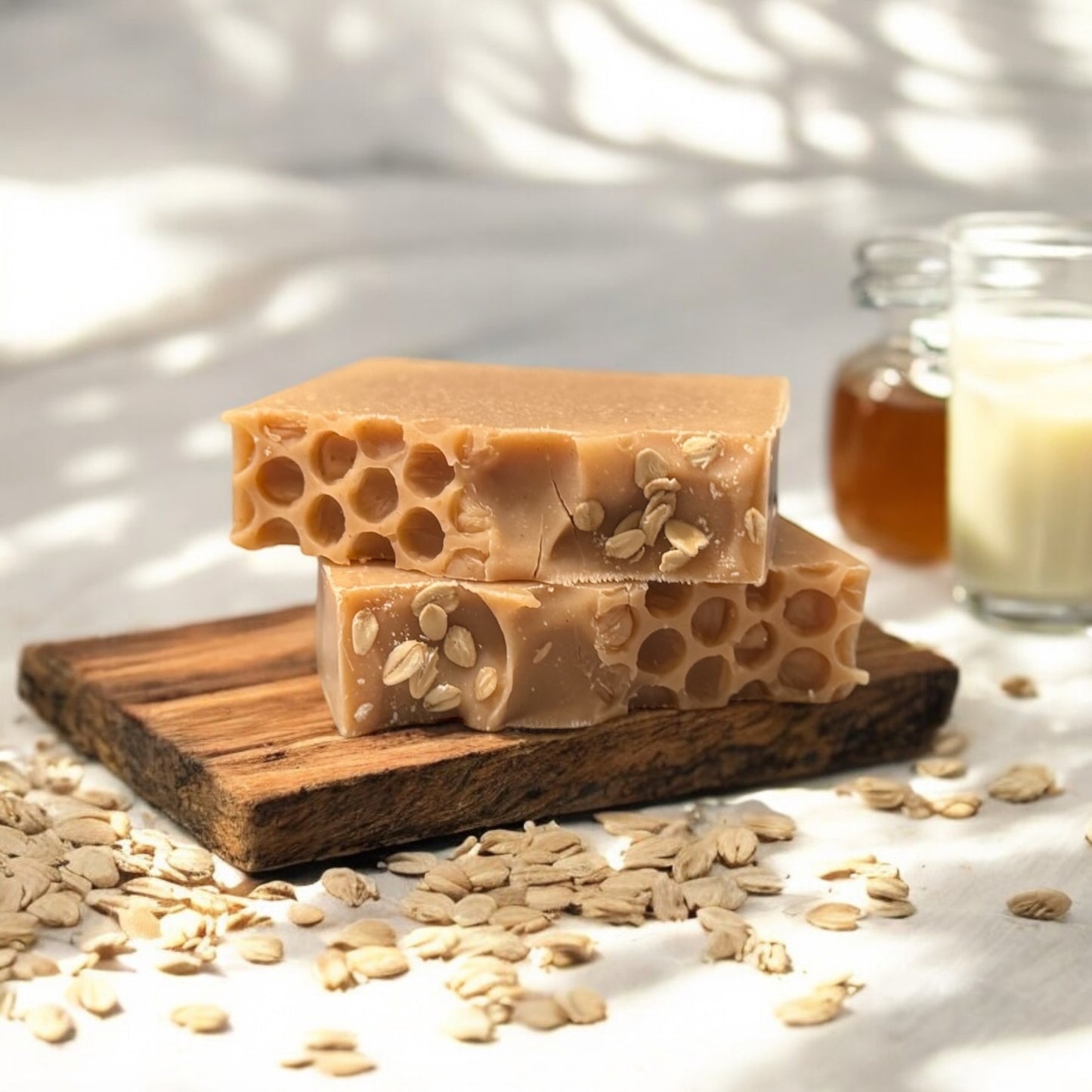 Oatmeal, milk, & honey