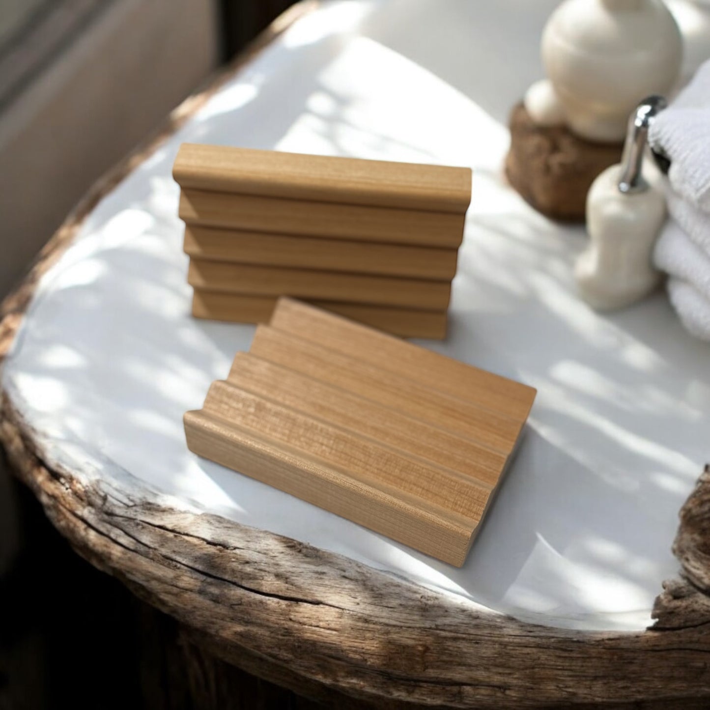 Alder Boardwalk Soap Holder